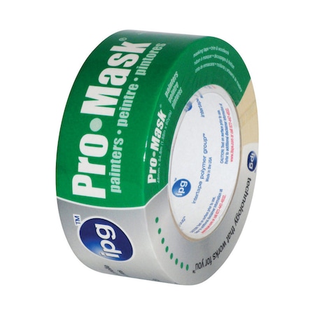 Intertape IPG Pro-Mask 1.88 in. W X 60 yd L Beige Medium Strength Masking Tape 1 pk 5204-2